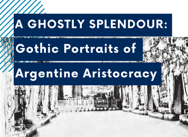 A Ghostly Splendour: Gothic Portraits of Argentine Aristocracy. B&amp;amp;W Photo of Ballroom of Club del Progreso.